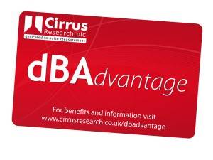 Grab £1000 of free benefits with the dBAdvantage Card from Cirrus Research
