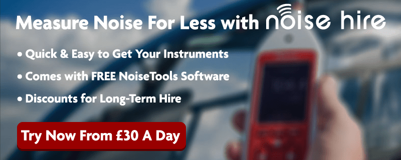 measure noise from just Â£30 a day with noise hire