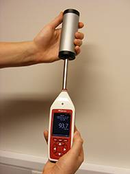 calibrate a sound level meter