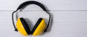 An image showing yellow ear defenders
