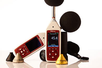 An image showing a collection of Cirrus Research noise measurement instruments
