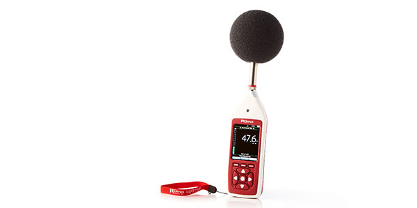 An image of the Optimus+ Red noise at work sound level meter